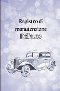 Libro di bordo di manutenzione dell'auto