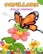 Papillons Livre de Coloriage Pour Enfants