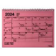MARK'S 2024 Tischkalender M // Red
