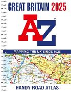 Great Britain A-Z Handy Road Atlas 2025 (A5 Spiral)