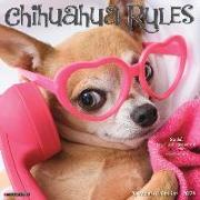 Chihuahua Rules 2024 12 X 12 Wall Calendar