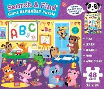 Search & Find Book and Puzzle Alphabet: Book and Puzzle Set