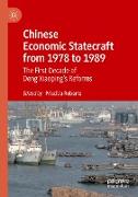 Chinese Economic Statecraft from 1978 to 1989