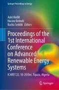 Proceedings of the 1st International Conference on Advanced Renewable Energy Systems