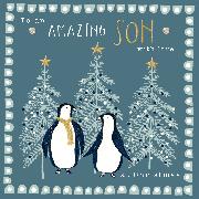 Doppelkarte. Good Tidings - Son/Christmas Penguins