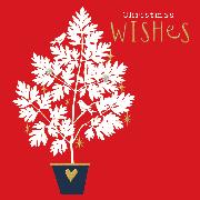 Doppelkarte. Good Tidings - Christmas Wishes/Red Tree