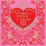 Doppelkarte. Juniper - Beautiful Wife/Heart