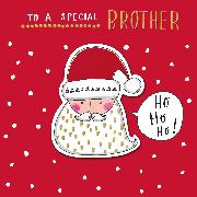 Doppelkarte. Juniper - Special Brother/Santa