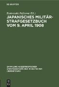 Japanisches Militär-Strafgesetzbuch vom 9. April 1908