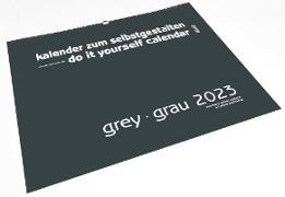 Grey - Grau 2024 - Blanko Gross XL Format
