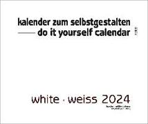 White - Weiss 2024 - Blanko Gross XL Format