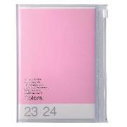 MARK'S 2023/2024 Taschenkalender A6 vertikal, COLORS // Pink