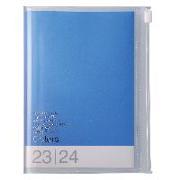 MARK'S 2023/2024 Taschenkalender A6 vertikal, COLORS // Blue
