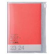 MARK'S 2023/2024 Taschenkalender A6 vertikal, COLORS // Red