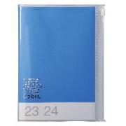 MARK'S 2023/2024 Taschenkalender B6 vertikal, Colors // Blue