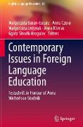 Contemporary Issues in Foreign Language Education
