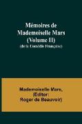 Mémoires de Mademoiselle Mars (volume II), (de la Comédie Française)