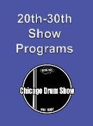 Chicago Drum Show Programs 20-30