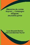 Mémoires du comte Reynier ... Campagne d'Égypte, deuxième partie