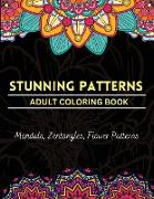 Stunning Patterns Adult Coloring Book