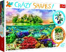 Puzzle Crazy Shapes - Tropische Insel
