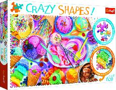 Puzzle Crazy Shapes - Süßigkeiten