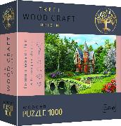 Holz Puzzle - Viktorianisches Haus