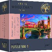 Holz Puzzle 500+1 - Palast von Westminster, Big Ben, London