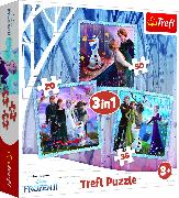 3 in 1 Puzzle - Disney Frozen 2