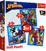3 in 1 Puzzle - Spiderman