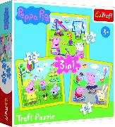 3 in 1 Puzzle - Peppa Pig