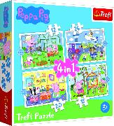 4 in 1 Puzzle - Peppa Pig