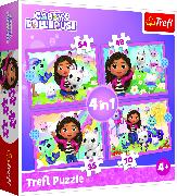 4 in 1 Puzzle - Gabby's Dollhouse