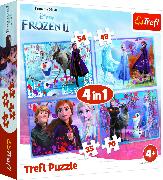 4 in 1 Puzzle - Disney Frozen