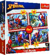 4 in 1 Puzzle - Spiderman