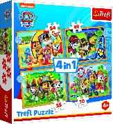 4 in 1 Puzzle - Paw Patrol