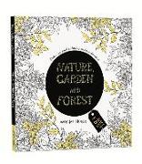 Nature, Garden and Forest: Colouring Books for Adults with Tear Out Sheets