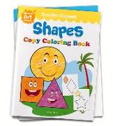 Colouring Book of Shapes: Crayon Copy Colour Books