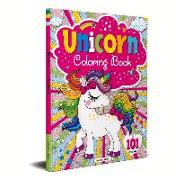 101 Unicorn Colouring Book: Fun Activity Colouring Book for Children
