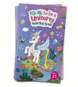 It's Ok to Be a Unicorn Coloring Book: Jumbo Sized Colouring Book for Children
