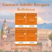Gustavo Adolfo Bécquer Kollektion (Bücher + 4 Audio-CDs) - Lesemethode von Ilya Frank