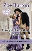 Darcy's Honorable Proposal Large Print Edition