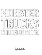 Monster Trucks Coloring Book for Children - Create Your Own Doodle Cover (8x10 Hardcover Personalized Coloring Book / Activity Book)