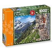 1'000 Teile Puzzle Aescher-Gasthaus am Berg
