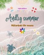 Andlig sommar | Målarbok för vuxna | Fantastiska sommarmönster sammanflätade i vackra mandalas
