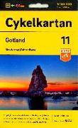 Cykelkartan Blad 11 Gotland 1:100000
