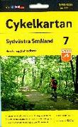 Cykelkartan Blad 7 Sydvästra Småland 1:90000