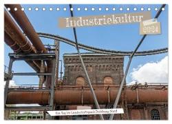 Industriekultur - Ein Tag im Landschaftspark Duisburg-Nord (Tischkalender 2024 DIN A5 quer), CALVENDO Monatskalender