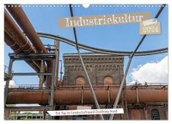 Industriekultur - Ein Tag im Landschaftspark Duisburg-Nord (Wandkalender 2024 DIN A3 quer), CALVENDO Monatskalender