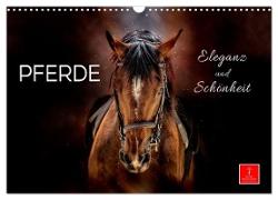 Eleganz und Schönheit - Pferde (Wandkalender 2024 DIN A3 quer), CALVENDO Monatskalender